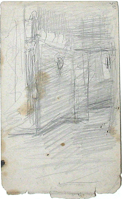 Doorkijkje op deuropening